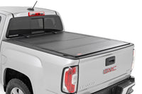 Rough Country | Hard Tri-Fold Flip Up Bed Cover | 6' Bed | Chevy/GMC Canyon/Colorado (15-26) | 49120600