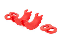 Rough Country | D-Ring Isolator Kit | Pair | Red | RS102
