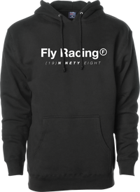 FLY RACING Trademark Hoodie Black Medium - Part #354-0301M