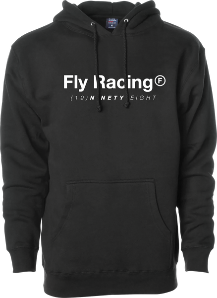 FLY RACING Trademark Hoodie Black Medium - Part #354-0301M