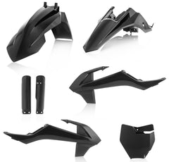 ACERBIS Full Plastic Kit Black - Part Number 2449600001