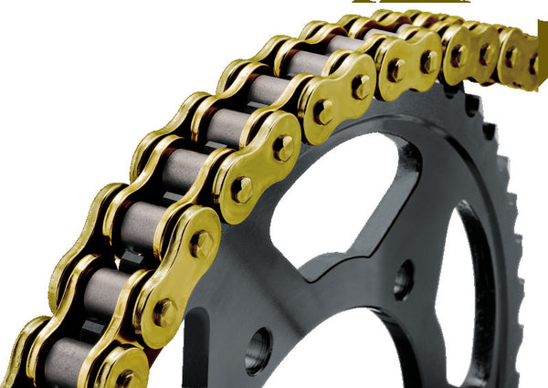 BikeMaster 525x120 BMXR X-Ring Chain - Gold/Gold