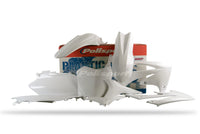 POLISPORT 90421 Plastic Body Kit White - Durable Off-Road Replacement Parts