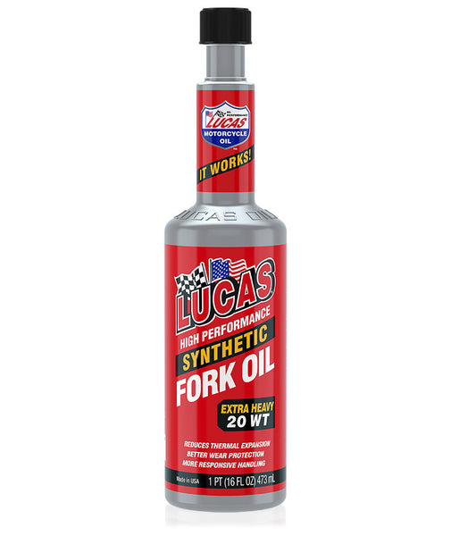 LUCAS Synthetic Fork Oil 20wt 16oz - Exceptional Performance and Protection