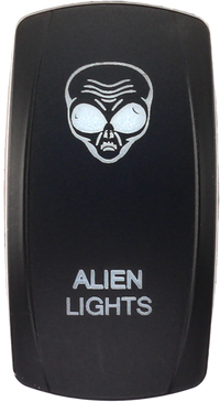 XTC Power Products SW00-00139043 Dash Switch Rocker Face Alien Lights