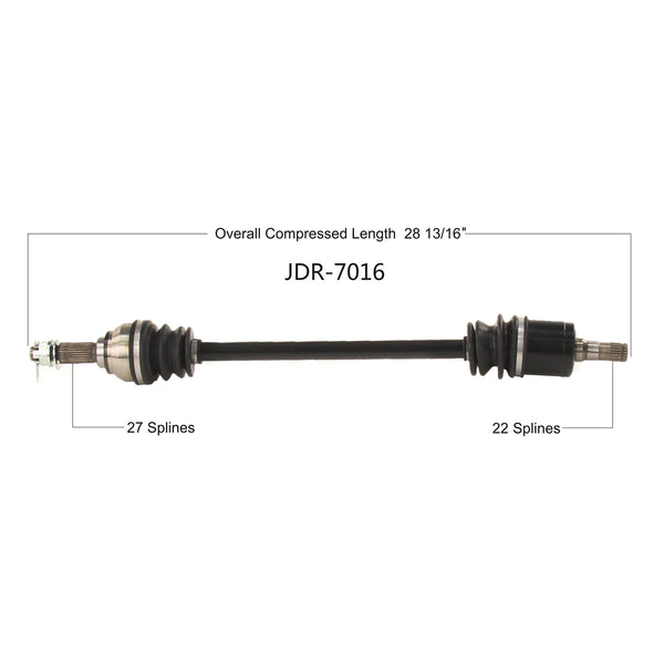 OPEN TRAIL JDR-7016 Oe 2.0 Axle - High Performance and Durability