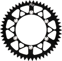 Rear Sprocket Aluminum 52t 520 Blk Hon/Yam