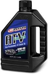 MAXIMA 30-87901 ATV 4T Full Synthetic Engine Oil 10W-40 - 1 Liter Case of 12