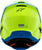 Alpinestars SM3 Youth Radium Helmet - Yellow Fluorescent/Black/Blue - Part Number 8301825-5017-YL