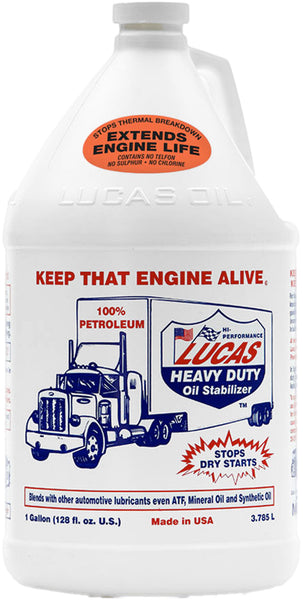 Lucas H/D Oil Stabilizer - Part Number 10002 - 1 Gallon