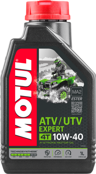 MOTUL 105938 ATV/UTV Expert 4T 10W40 1L - Synthetic Blend Oil