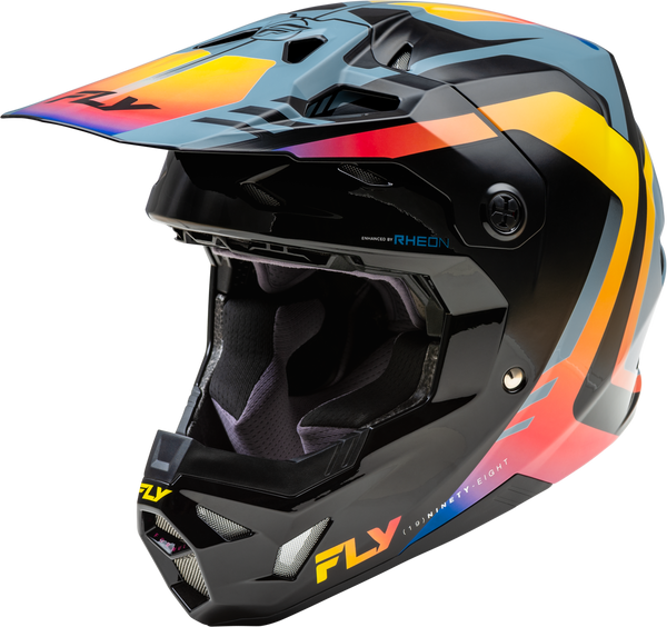 Formula Cp Krypton Helmet Grey/Black/Electric Fade Md