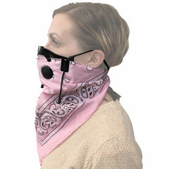 ATV TEK BDMPNK Dust Mask Bandanna in Pink - Pro-Series Rider Protection