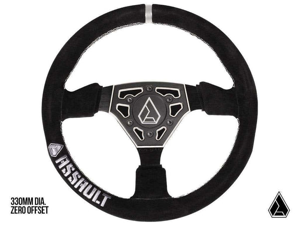 Assault Industries Universal Navigator Suede UTV Steering Wheel