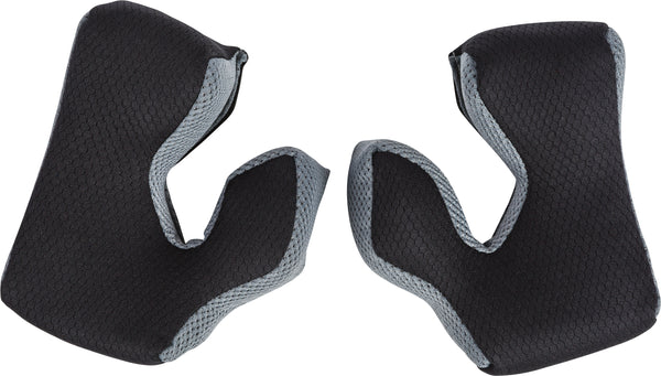 FLY RACING Formula Cheek Pad Black/Cool Grey Large 25mm