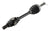 ALL BALLS AB6-PO-8-303 6 Ball Heavy Duty Axle Front