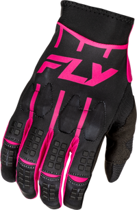 FLY RACING Evolution Dst Gloves Black/Pink Large - Premium Protective Race Glove