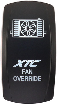 XTC Power Products SW00-00110012 Dash Switch Rocker Face for Fan Override