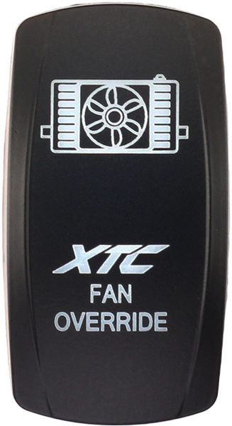 XTC Power Products SW00-00110012 Dash Switch Rocker Face for Fan Override