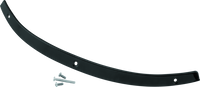 Kuryakyn Smooth Windshield Trim 14-Up Touring Gloss Black