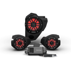 Rockford Fosgate 14+ RZR Stage-3 Audio System For Ride Command (Gen-3)