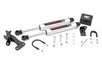 Rough Country | V2 Steering Stabilizer | Dual | 4 Inch Lift | Jeep Grand Cherokee WJ (99-04) | 8749670