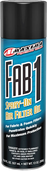 MAXIMA 61920 Fab 1 Spray On Air Filter Oil - 13oz