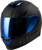 FLY RACING Sentinel Recon Helmet Matte Black/Blue Chrome XS - Part 73-8428XS