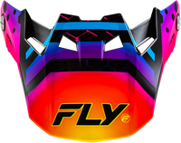 FLY RACING Formula Cc Tektonic Visor Black/Sunset Md/Lg - Part 73-4341