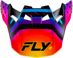 FLY RACING Formula Cc Tektonic Visor Black/Sunset Md/Lg - Part 73-4341