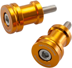 ZETA ZS93-1104 Swingarm Spools M8 Gold for Honda/Suzuki Motorcycles