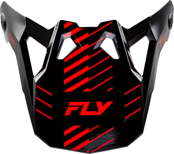 FLY RACING Formula Cp Slice Visor Grey/Red/Black M 73-0059