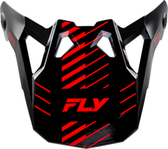 FLY RACING Formula Cp Slice Visor Grey/Red/Black M 73-0059