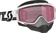 SCOTT Primal Goggle Snow Cross White/Black with Rose Lens - Part Number 278606-1035134