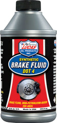 LUCAS Synthetic Brake Fluid DOT 4 - 12oz (Part Number: 10827)