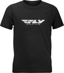 FLY RACING Youth Fly Corporate Tee Black 352-0664YS