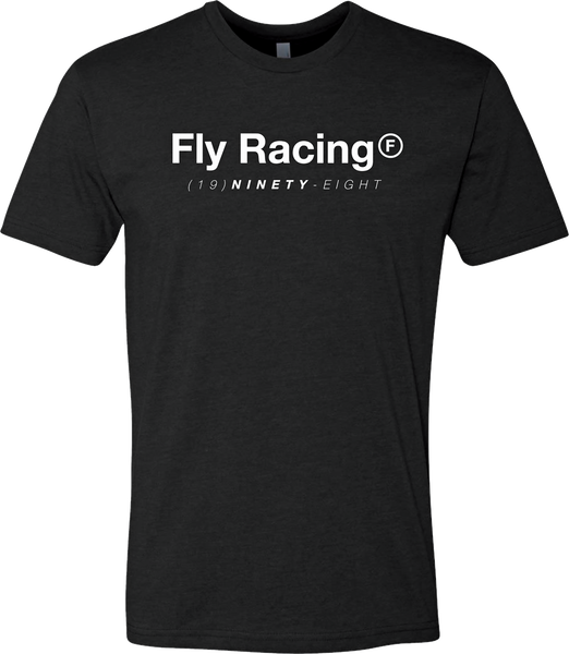 FLY RACING Fly Trademark Tee Black Small - Part Number 354-0313S