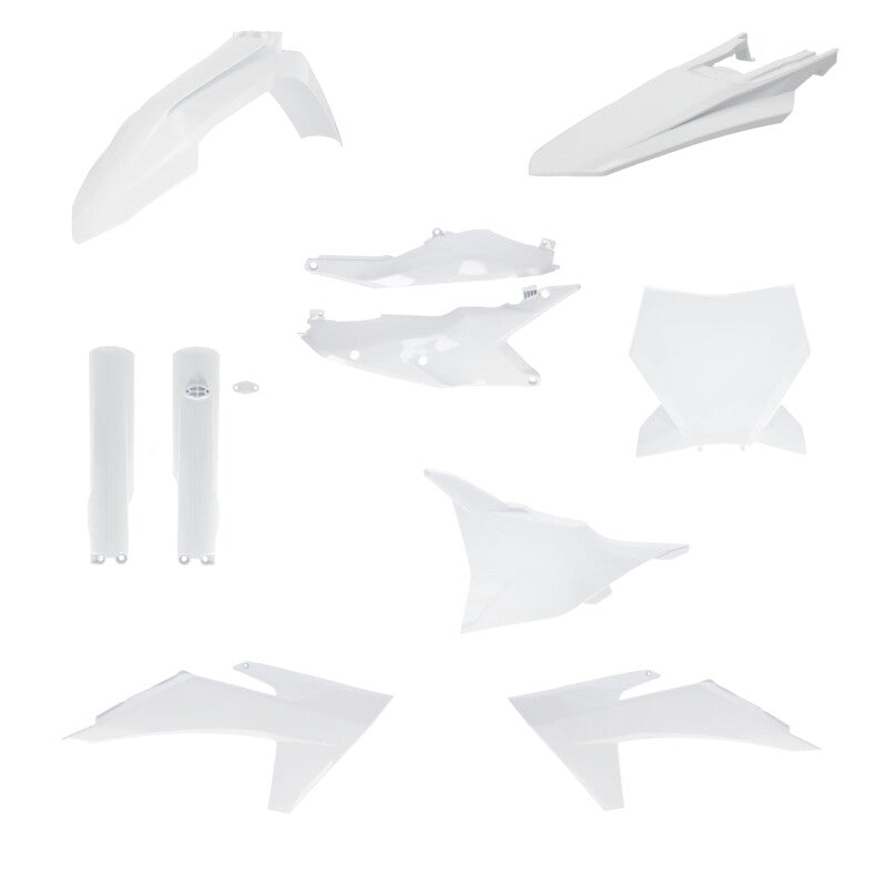 Acerbis 23-24 KTM 125-450 SX/ SX-F/XC/XC-F Plastic Kit - White