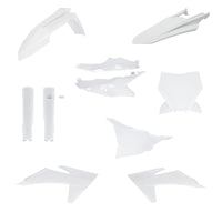 Acerbis 23-24 KTM 125-450 SX/ SX-F/XC/XC-F Plastic Kit - White
