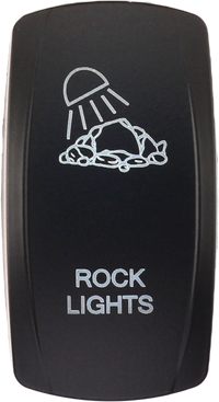 XTC Power Products SW00-00108018 Dash Switch Rocker Face Rock Lights