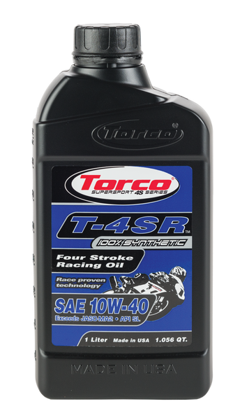 TORCO T651044CE 4 Stroke Racing Oil 10W-40 - 1L