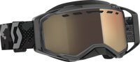 SCOTT Prospect Goggle Snow Cross - Dark Grey/Black with L.S. Bronze Chrome Lens (Part Number: 278603-2006245)