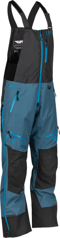 FLY RACING Incline Bib Blue/Grey 3X - Ultimate Comfort and Style