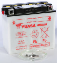 YUASA YUAM2218LTWN Battery YB18L-A Conventional