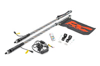 Rough Country | Whip Mount | 4' Multl-Color LED Whip Pair | Can-AM Defender/Segway | 93199