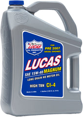 LUCAS 15/40 Gallon Engine Oil 4/Case - Part Number 10076