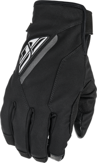 FLY RACING Black Gloves Size 08 - Model 371-05008