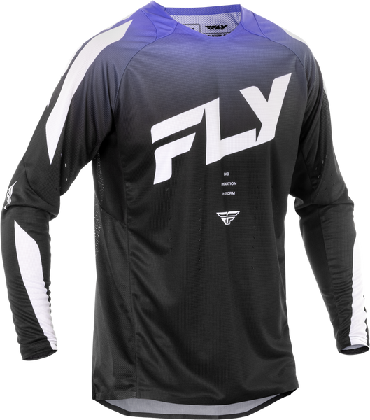 FLY RACING Evolution Dst Jersey Black/White/Purple 2X - Performance Motorcycle Gear