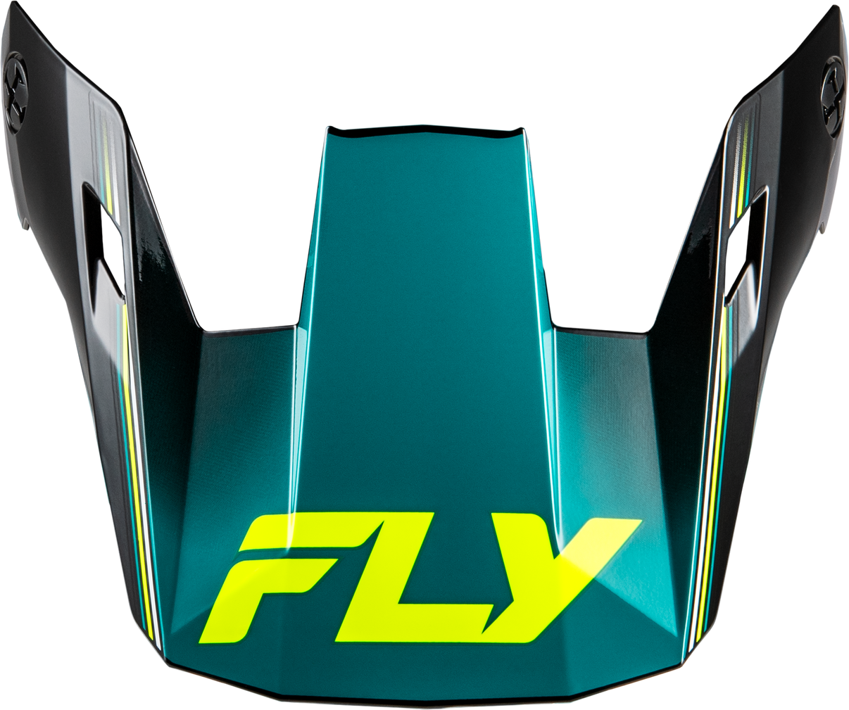 Rayce Repeat Helmet Visor Black/Teal/Hi Vis Xl