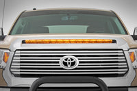 Rough Country | LED Light Kit | Hood Bulge | 40" White/Amber Strip | Toyota Tundra (14-21) | 70847